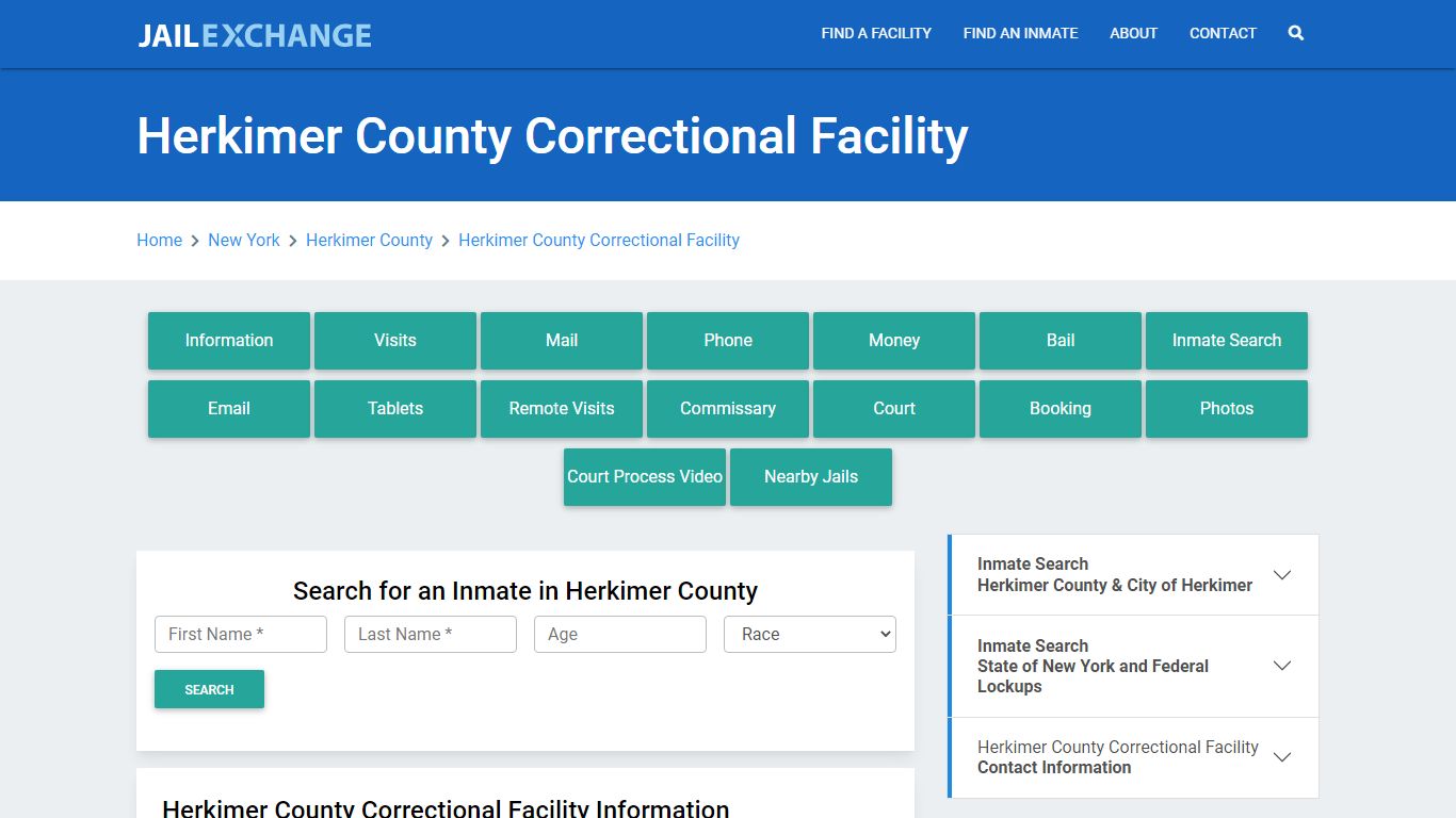 Herkimer County Correctional Facility - Jail Exchange